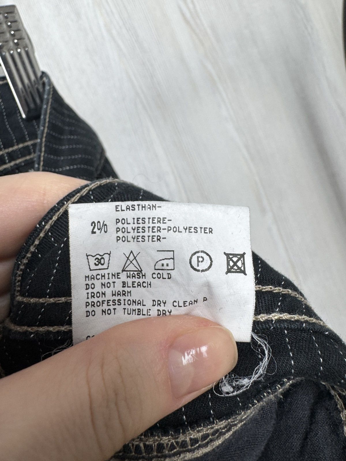 Marithe + Francois Girbaud Le Jean de Marithe Francois Girbaud blue striped pants Size US 34 / EU 50 - 13 Thumbnail