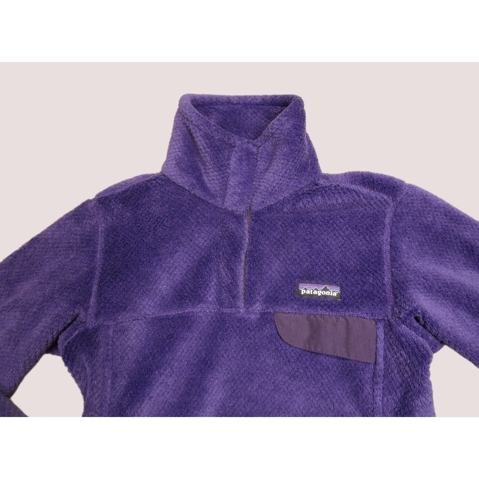 Patagonia Patagonia Jacket Women XS Purple Fleece Snap-T Pullover Outdoor Casual Basic with Pockets Size XS / US 0-2 / IT 36-38 - 1 Thumbnail