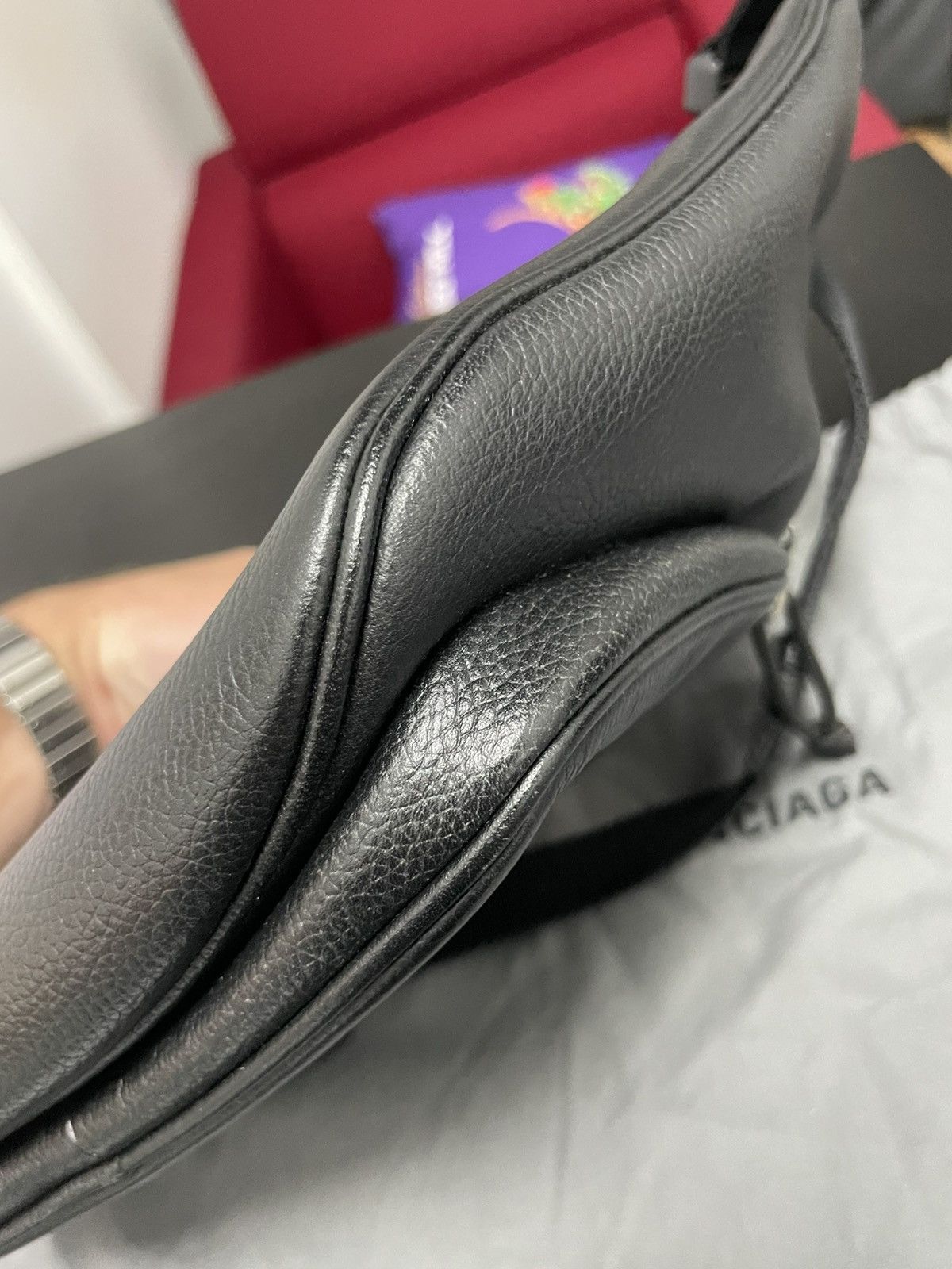 Balenciaga Balenciaga Leather Explorer Beltpack BNWT Size ONE SIZE - 15 Thumbnail