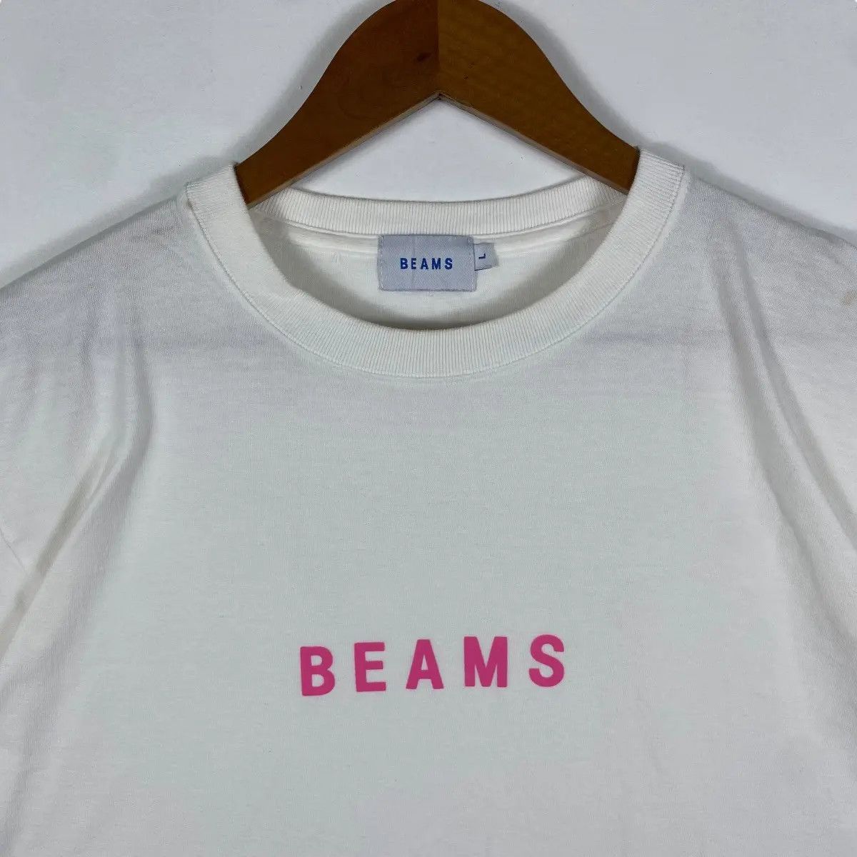Beams Plus BEAMS Japan Bold Spellout Tee Shirt Large Size Size US L / EU 52-54 / 3 - 2 Thumbnail