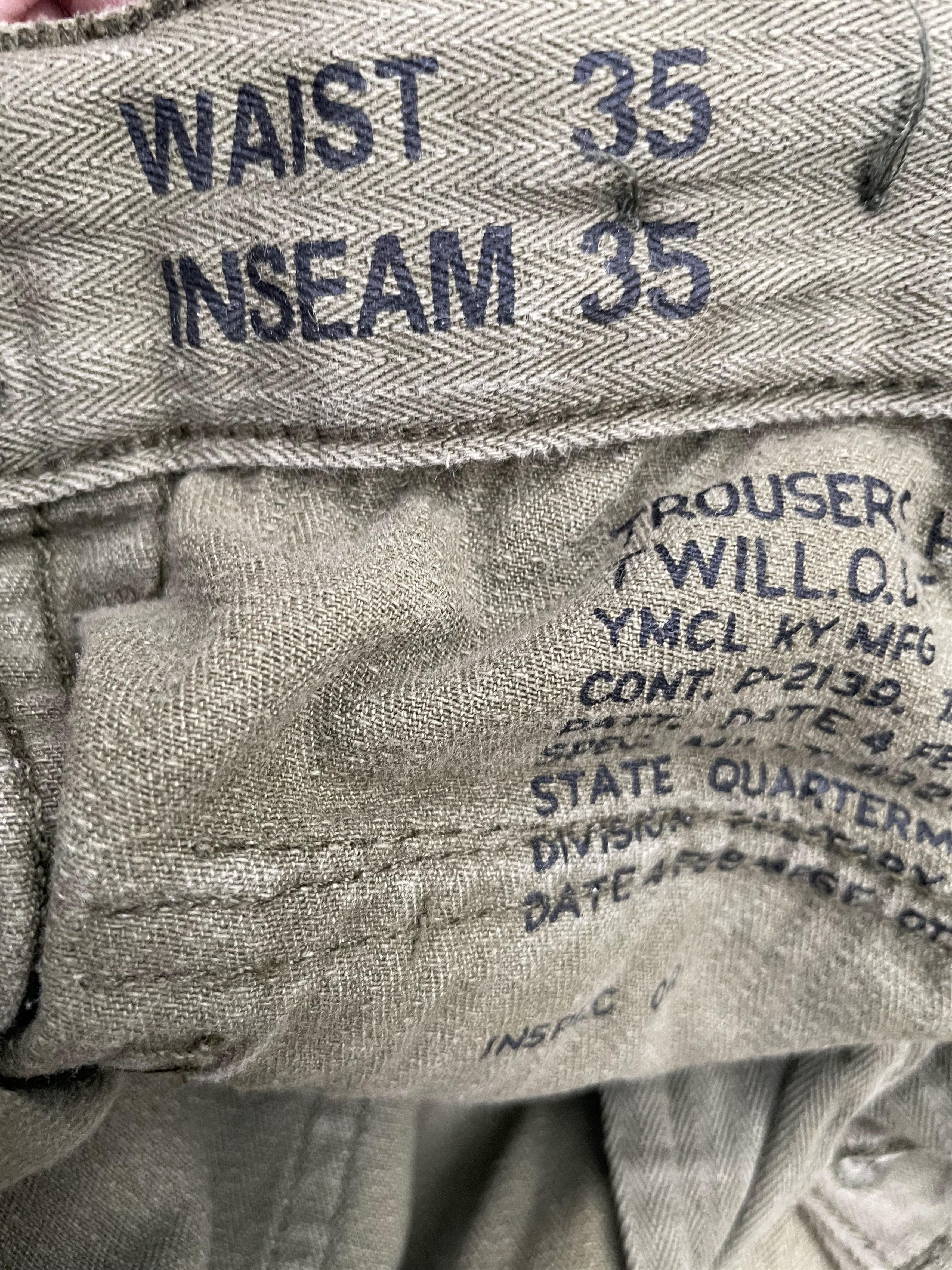 Other Quatermaster Herringbone Twill Military Trouser Size US 32 / EU 48 - 10 Thumbnail