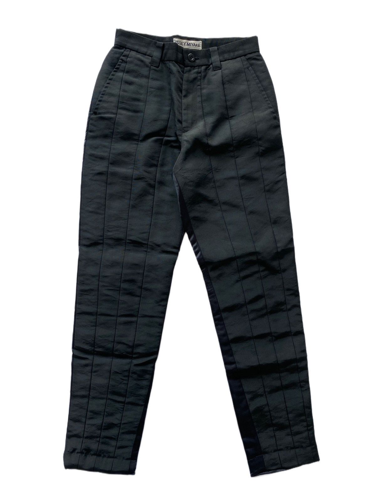 image of Issey Miyake Tapered Pants in Black, Men's (Size 30)