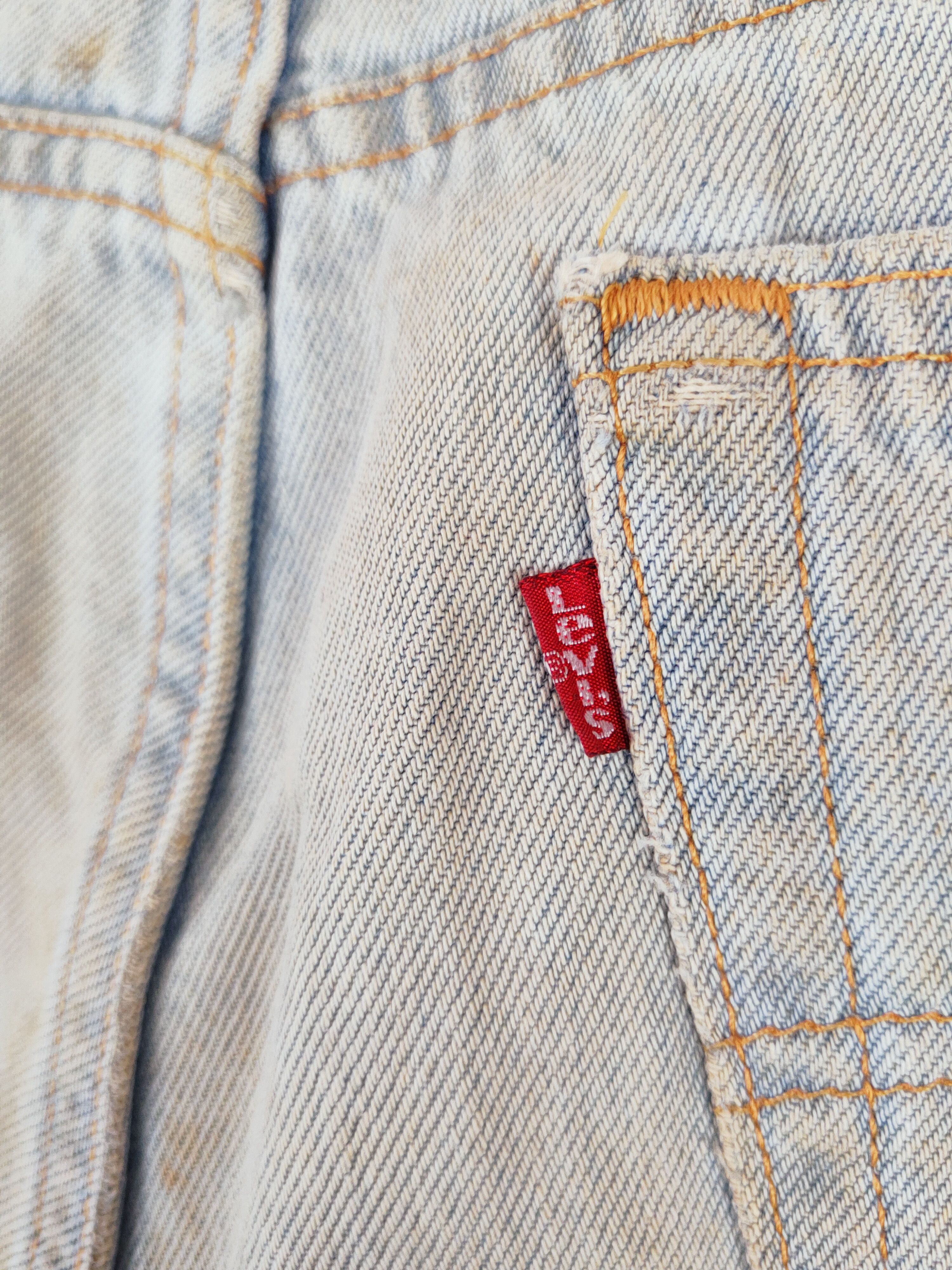 Levi's Levi's vintage usa Blue Faded Distressed Ripped Jeans #W804 Size US 36 / EU 52 - 11 Thumbnail