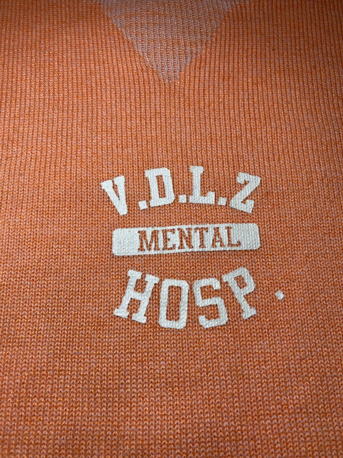 Vandalize SS99 Vandalize Mental Hospital Peach Sweater1999 Undercover Size US M / EU 48-50 / 2 - 4 Thumbnail