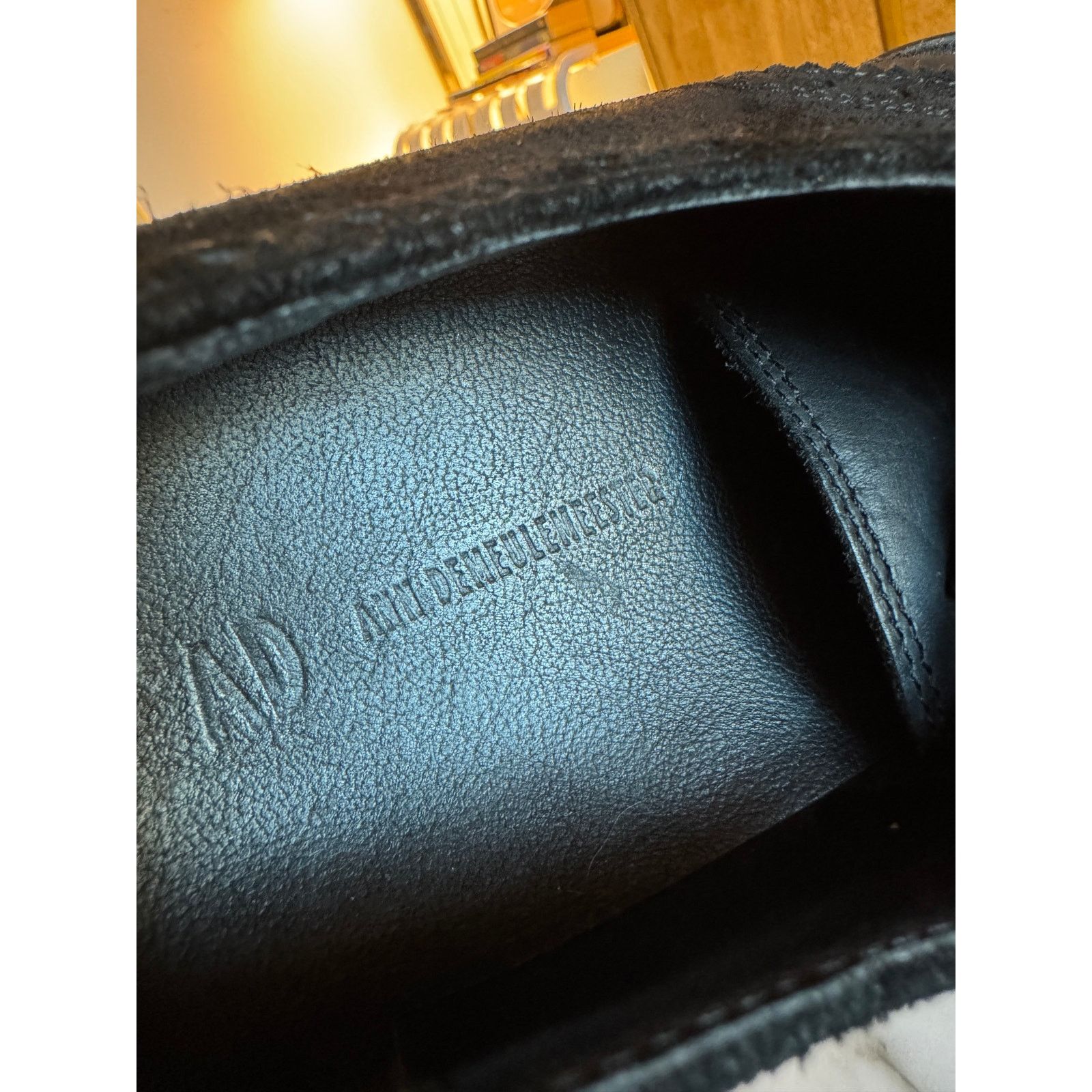 Ann Demeulemeester Ann Demeulemeester Men's Black Suede Sneakers Size US 6 / EU 39 - 5 Thumbnail