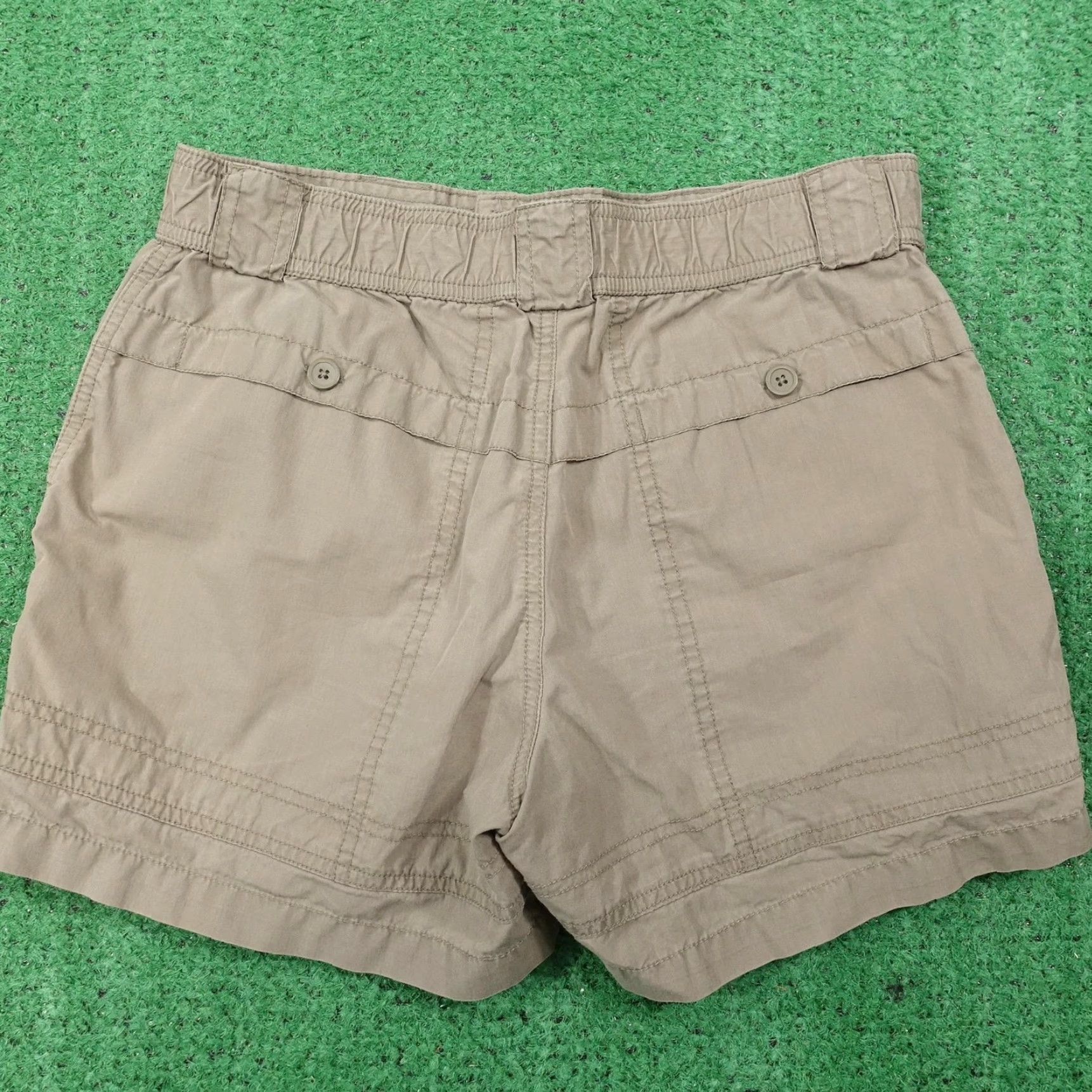 Gap Gap Cargo Shorts Womens Size 6 Green Pockets Casual Summer 4 in Inseam Womens Size 28" / US 6 / IT 42 - 3 Thumbnail
