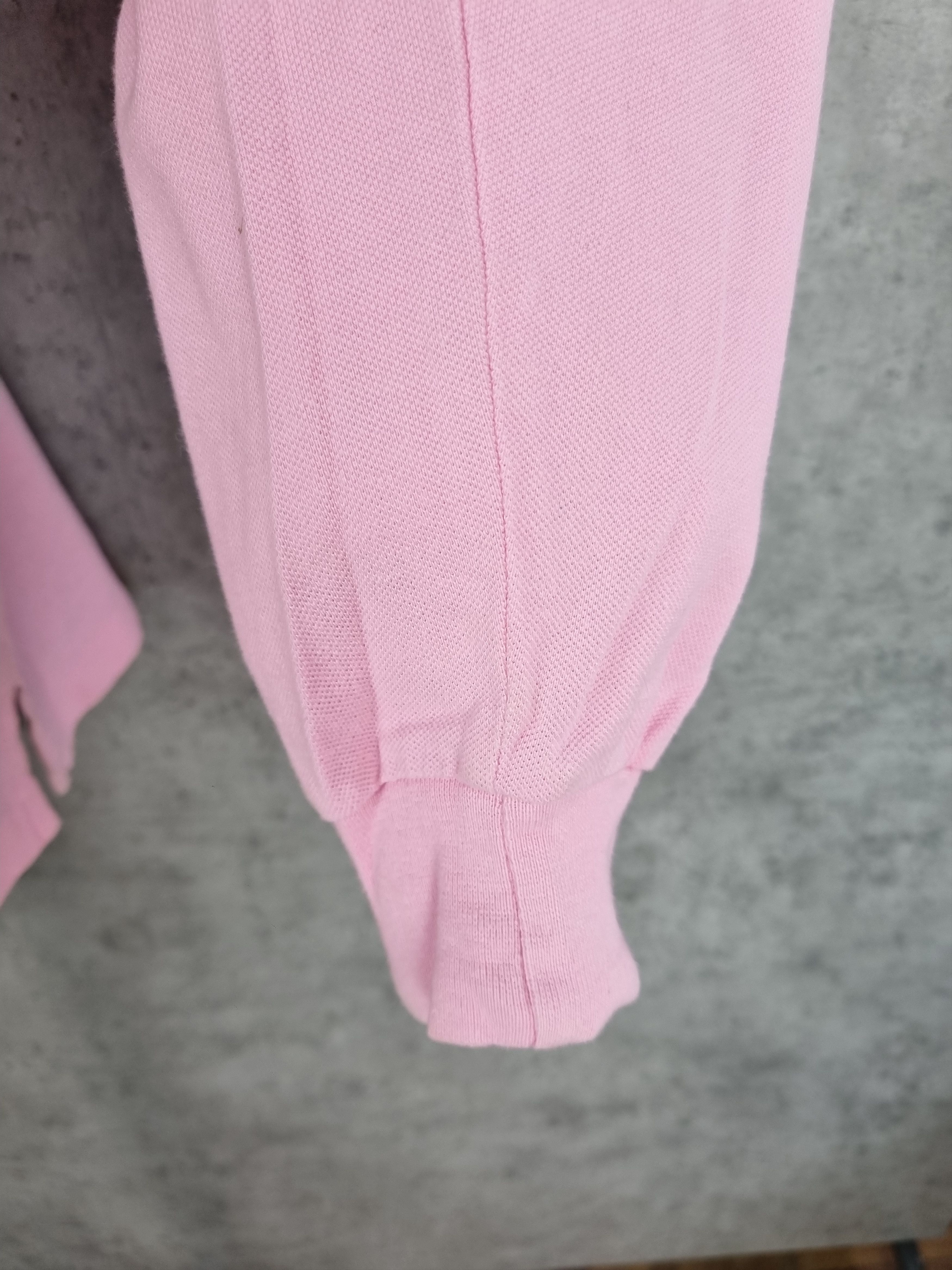 Polo Ralph Lauren × Vintage Polo Ralph Lauren Pink Attractive Long Sleeve Polo Size US XL / EU 56 / 4 - 8 Thumbnail