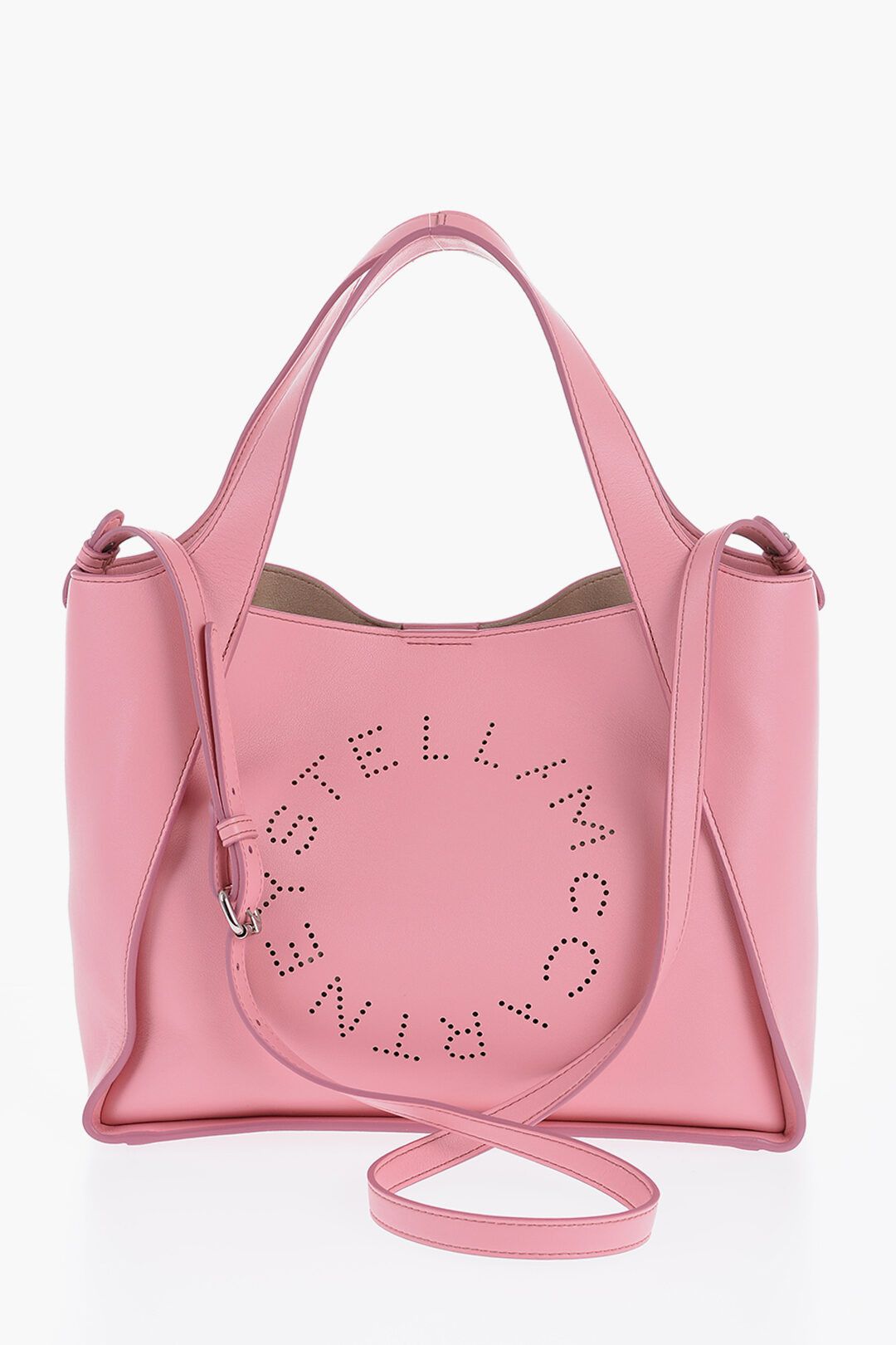 Stella McCartney og1mm0824 Size: OS / Leather Bag With Perforated Logo Size ONE SIZE - 1 Thumbnail