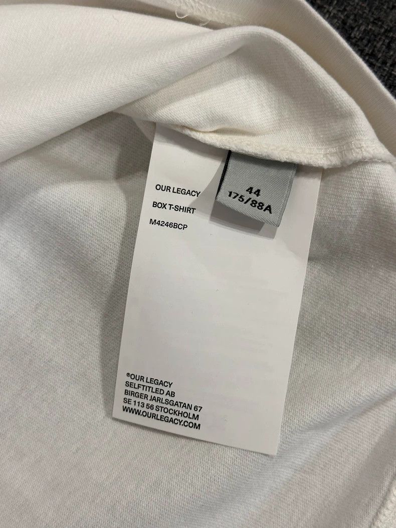 Our Legacy Our Legacy size44 Pattern printing T-shirt Size US S / EU 44-46 / 1 - 4 Thumbnail