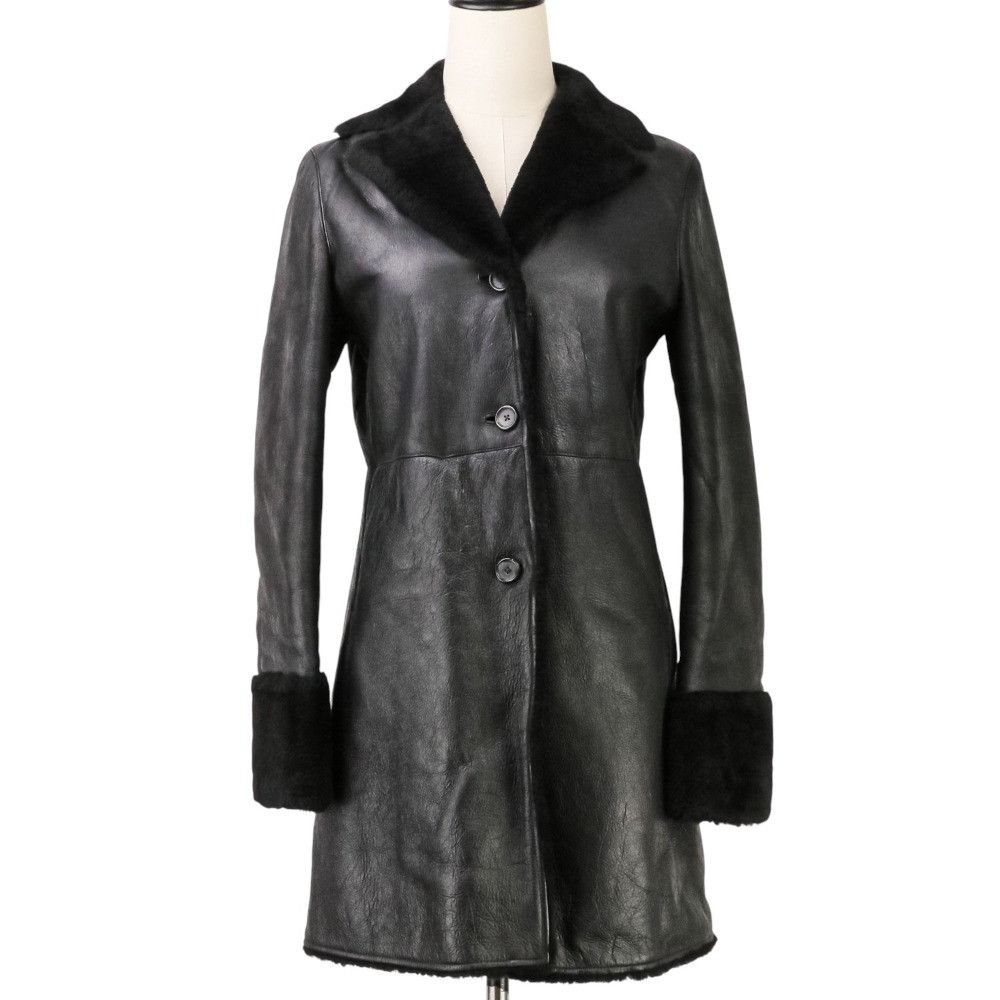 Jil Sander Jil Sander Jil Sander Shearling Long Coat Fur Outerwear DUTY FREE for USA Size ONE SIZE - 1 Thumbnail