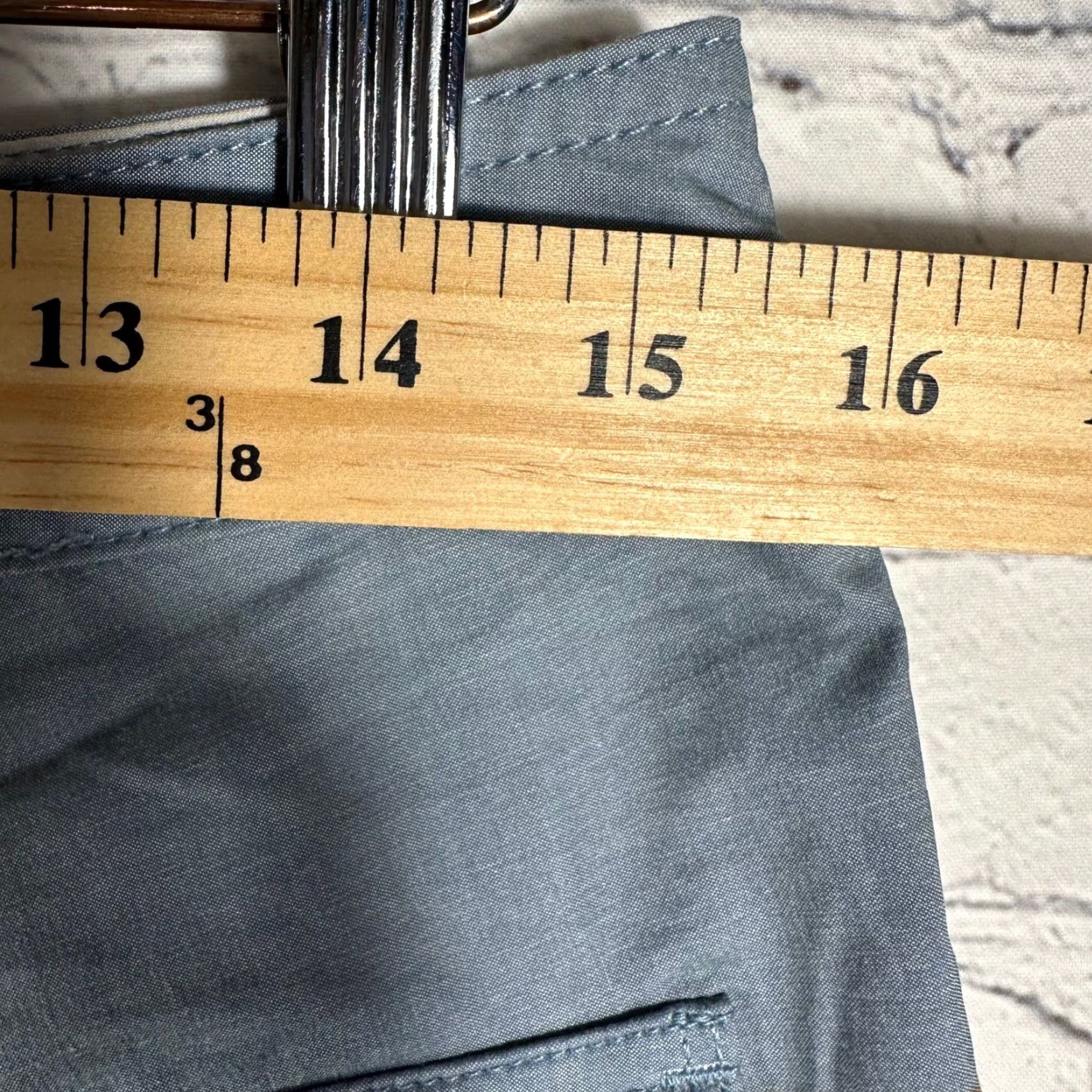 RVCA RVCA Mens Board Shorts Size 30 Blue Brown Colorblock Surf Trunks Pockets Drawstring 30 Mens Beach Swim Size US 30 / EU 46 - 6 Thumbnail