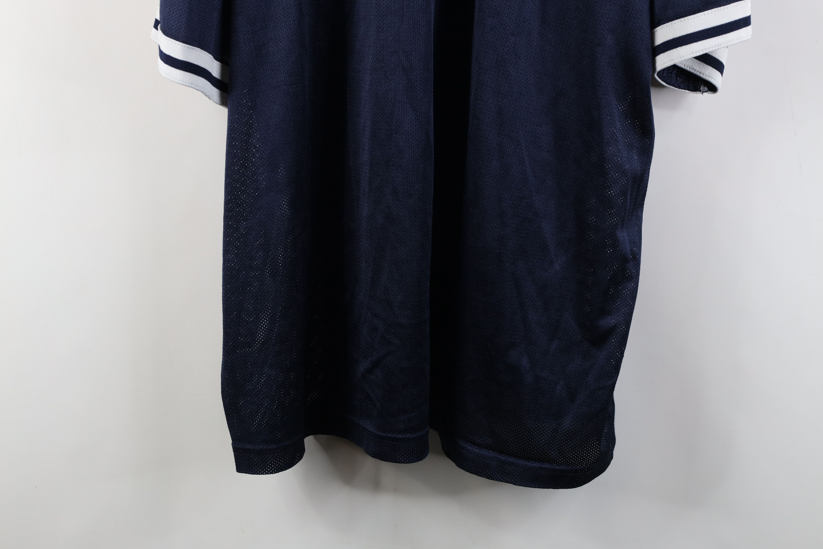 Vintage Vintage 90s Notre Dame University Mesh Ringer T-Shirt Jersey Size US XL / EU 56 / 4 - 12 Thumbnail