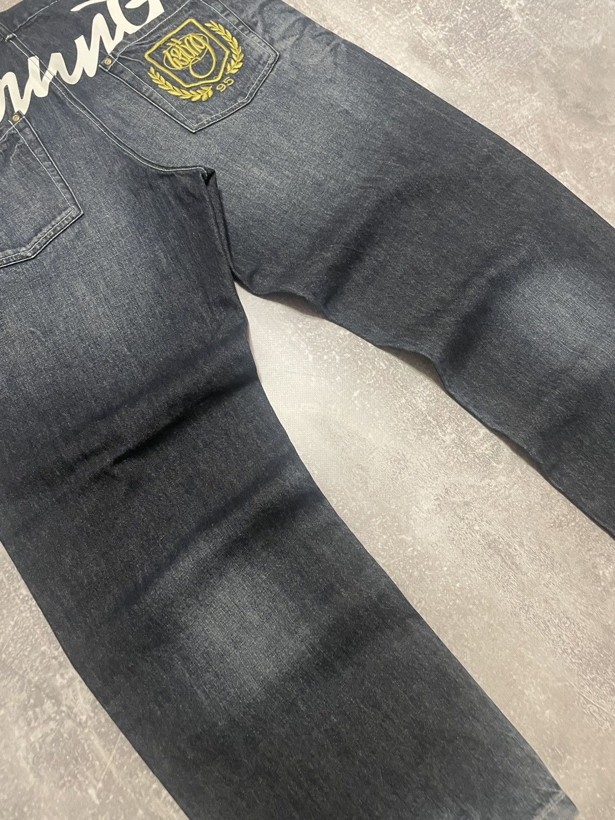 Vintage × Wrung Vintage Wrung Division King Embroidered y2k Buggy Jeans Size US 36 / EU 52 - 8 Thumbnail