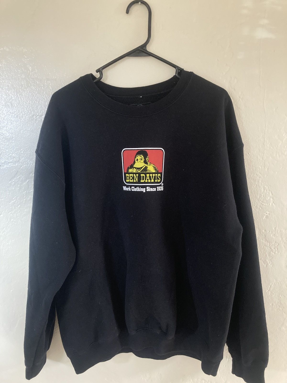 Ben Davis Ben Davis black pull over sweatshirt Size US L / EU 52-54 / 3 - 4 Thumbnail