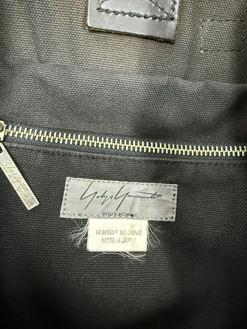 Yohji Yamamoto Yohji Yamamoto Patchwork canvas backpack 2503-Nextarrow Size ONE SIZE - 8 Thumbnail