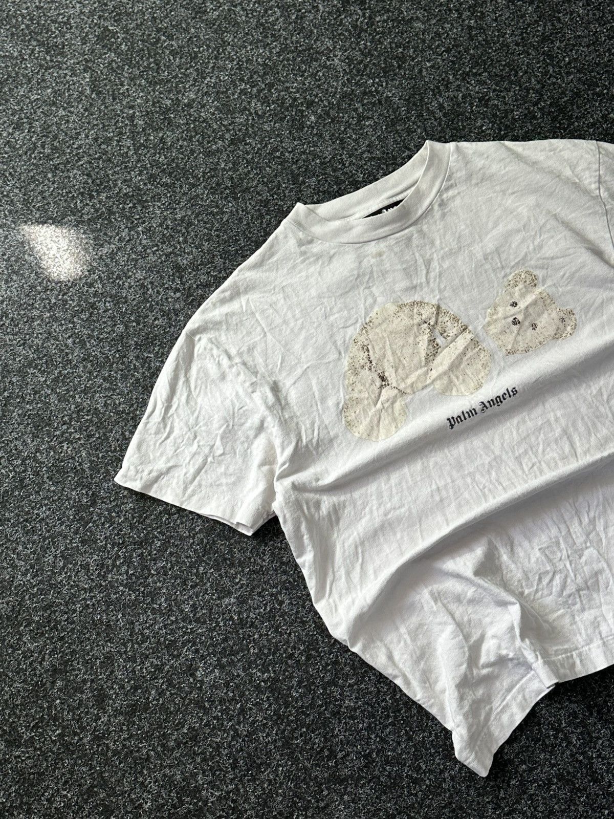 Palm Angels GRAIL🚨Palm Angels Kill The Bear T -Shirt distress true y2k Size US M / EU 48-50 / 2 - 2 Thumbnail