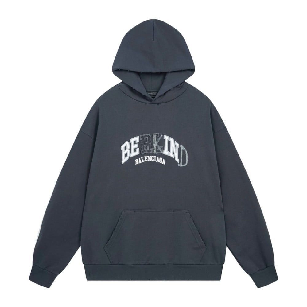 Balenciaga Be Kind Hoodie in navy Size US S / EU 44-46 / 1 - 1 Thumbnail