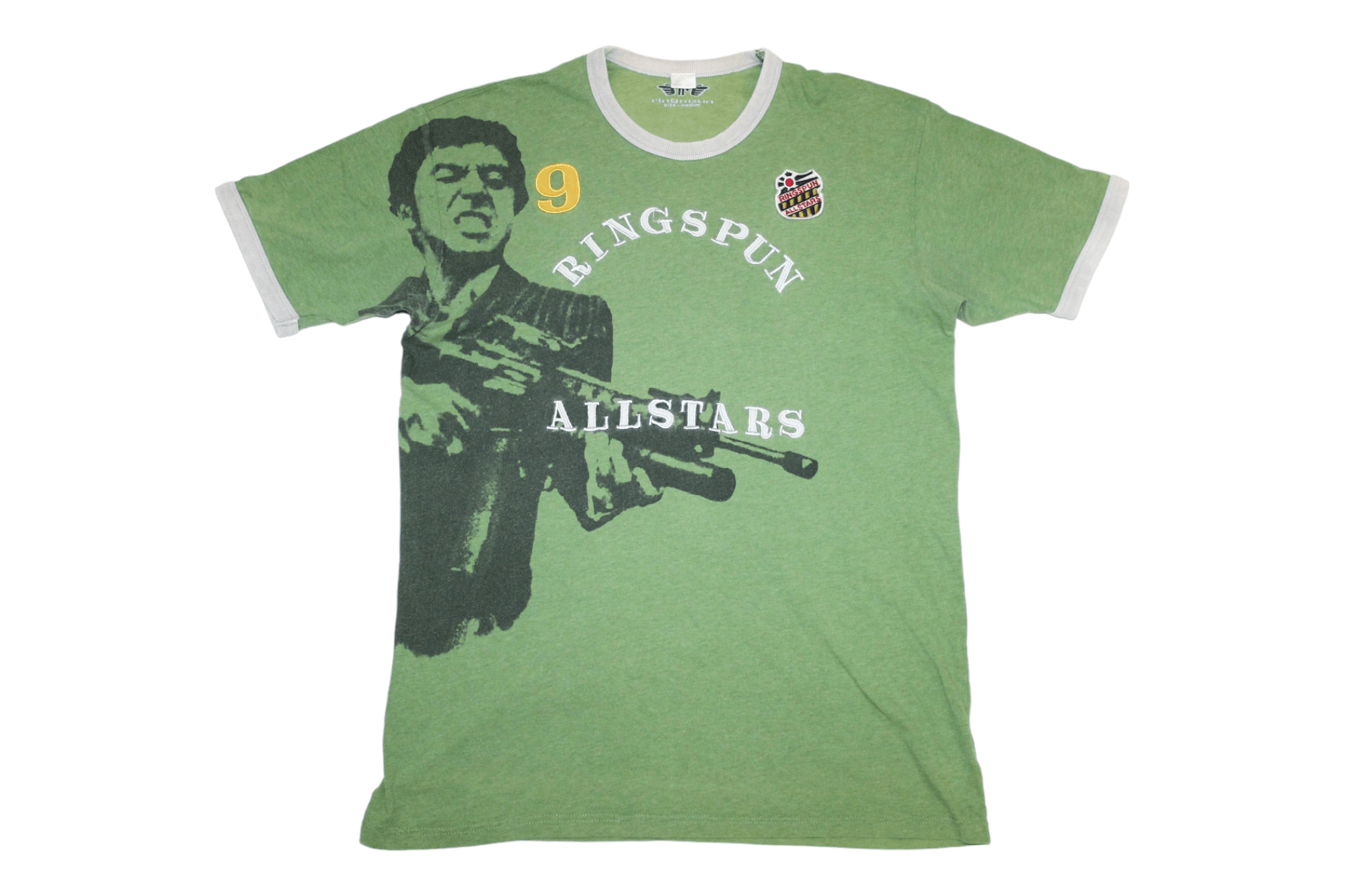 Ringspun VTG🔥 Ringspun All Stars Scarface Tony Montana t-shirt Size US M / EU 48-50 / 2 - 1 Thumbnail