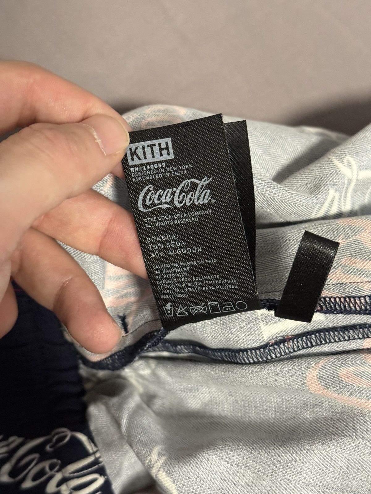 Coca Cola × Kith Kith Coca-Cola printed short navy Size US 36 / EU 52 - 7 Thumbnail