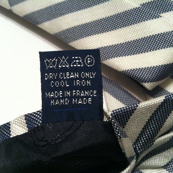 Faconnable FACONNABLE MEN'S NEW SILK TIE WIDTH: 4" MADE IN FRANCE Size ONE SIZE - 5 Thumbnail