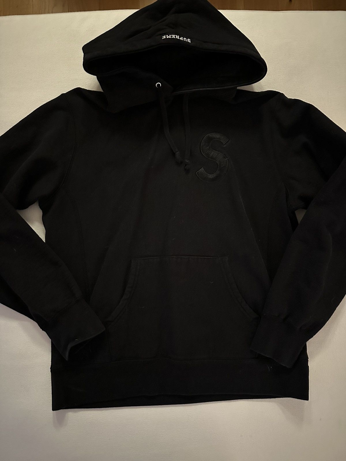 Supreme SUPREME S LOGO HOODIE FW17 (MENS M) | Grailed