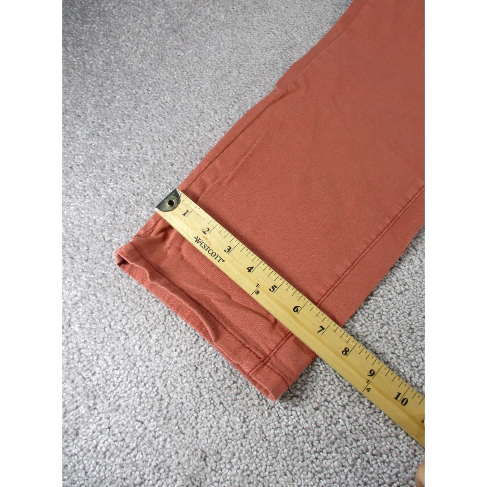 Vintage VINTAGE Pilcro Pants Womens Regular Size 33 Red Cotton Twill Slim Fit Chino Tapered Womens Size 24" / US 00 / IT 34 - 5 Thumbnail