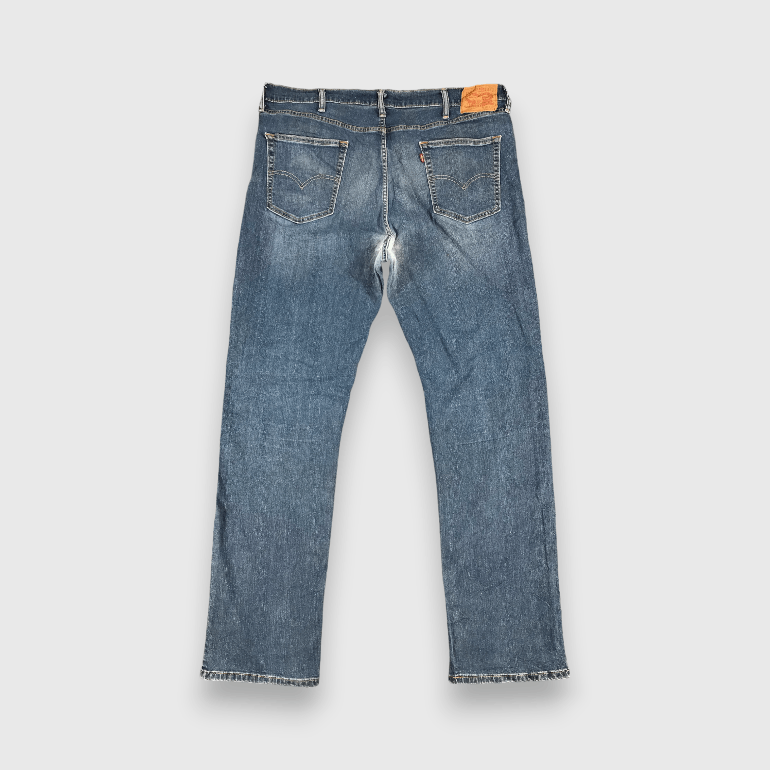 Levi's Distressed Vintage Levis 514 Jeans Blue Wash Denim-J1104 Size US 41 - 2 Thumbnail