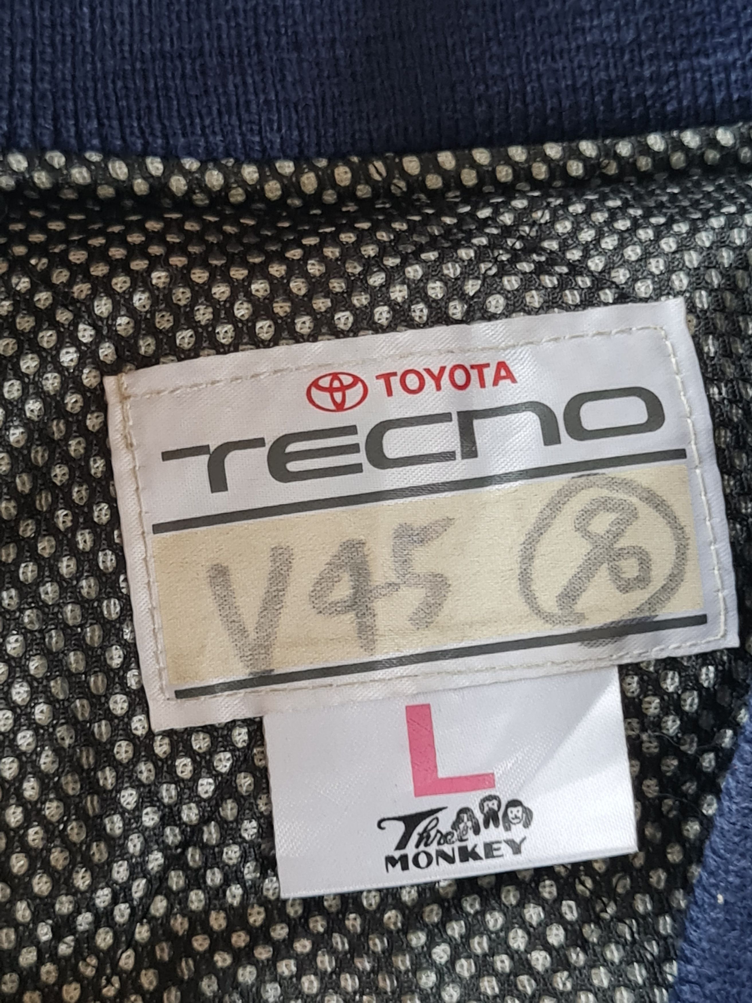Japanese Brand × Vintage Vtg Toyota Bomber Jacket Nylon Size US L / EU 52-54 / 3 - 10 Thumbnail