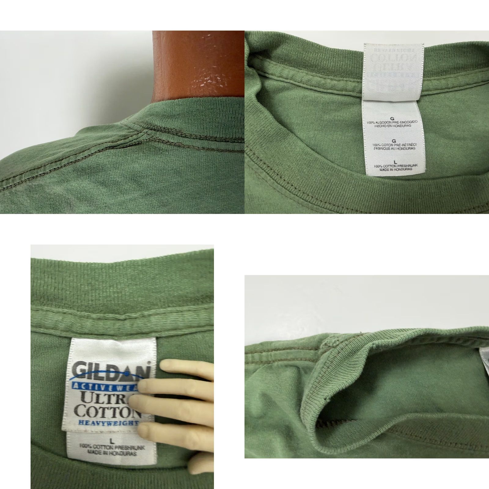 Gildan VINTAGE Central Texas Museum of Automotive History T-Shirt Men L Green Nike? Size US L / EU 52-54 / 3 - 8 Thumbnail