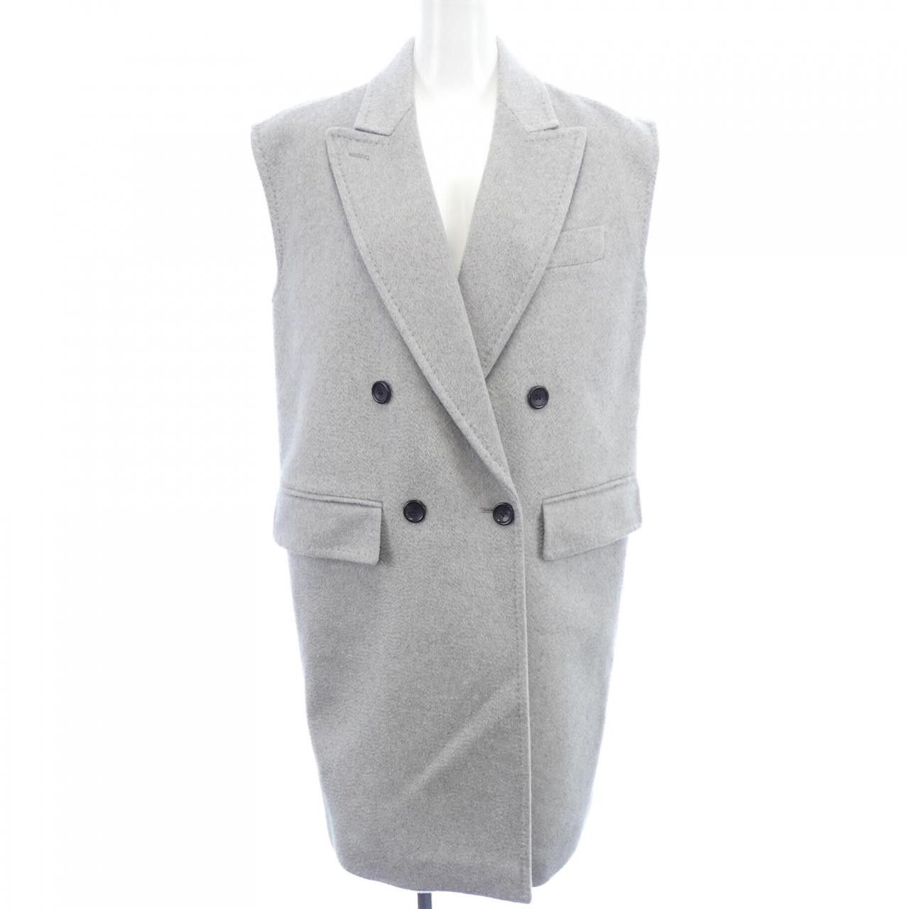 Max Mara Max Mara Max Mara Cashmere Vest Textile Tops 127601 DUTY FREE for USA Size ONE SIZE - 1 Thumbnail