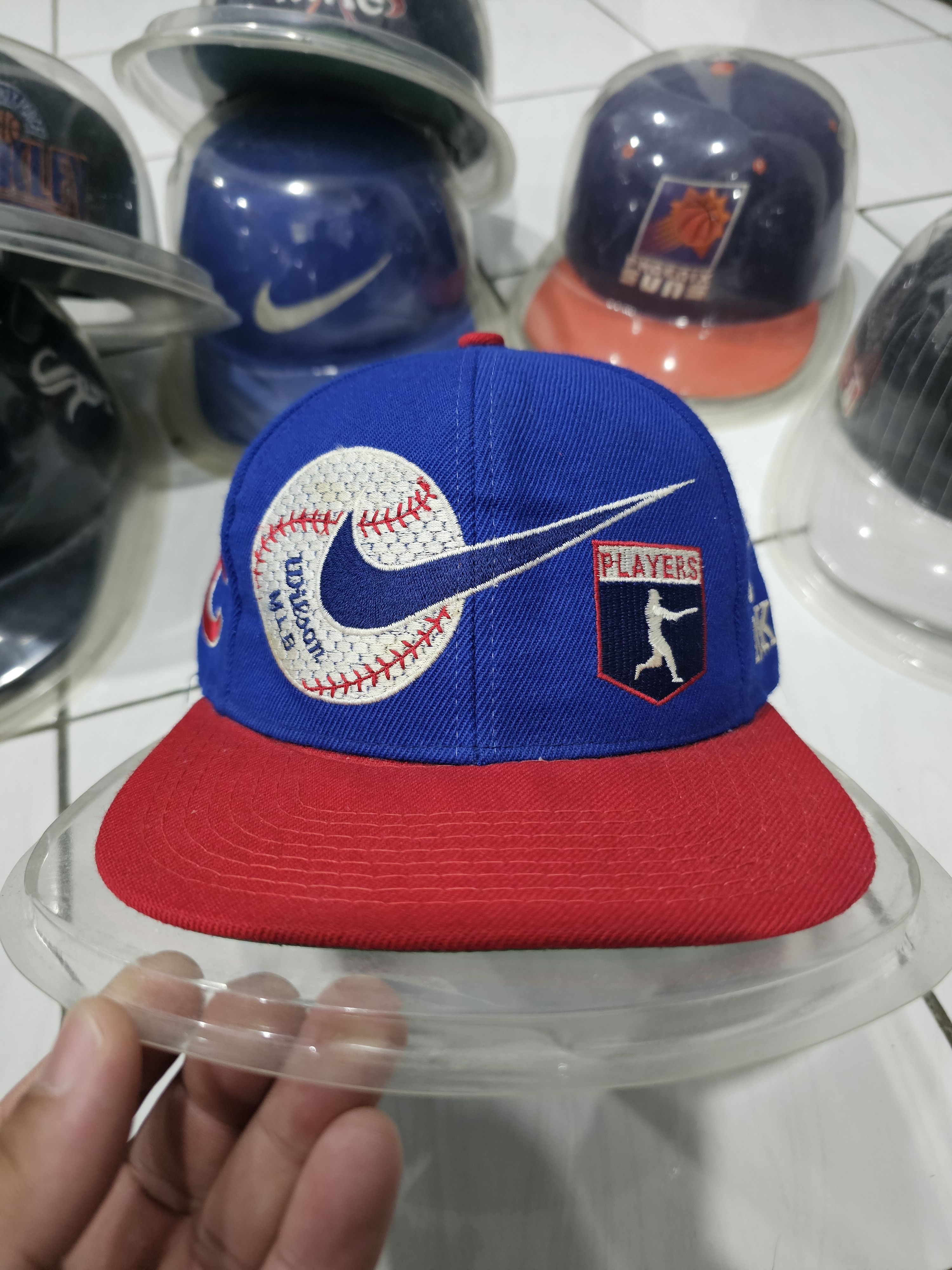 Nike vintage Nike Chicago Cubs MLB Wilson snapback hat Size ONE SIZE - 1 Thumbnail