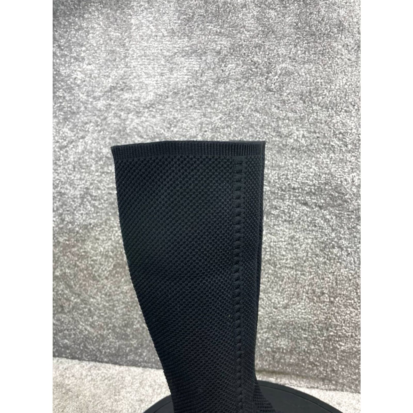 Eileen Fisher Eileen Fisher Boots Womens Size 7 Alas Tall Graphite Stretch Knit Knee High Size US 7 / IT 37 - 3 Thumbnail