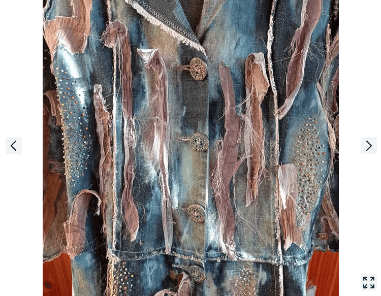 Other avant garde denim trench coat sz S brand British Malon Italy Size S / US 4 / IT 40 - 3 Thumbnail