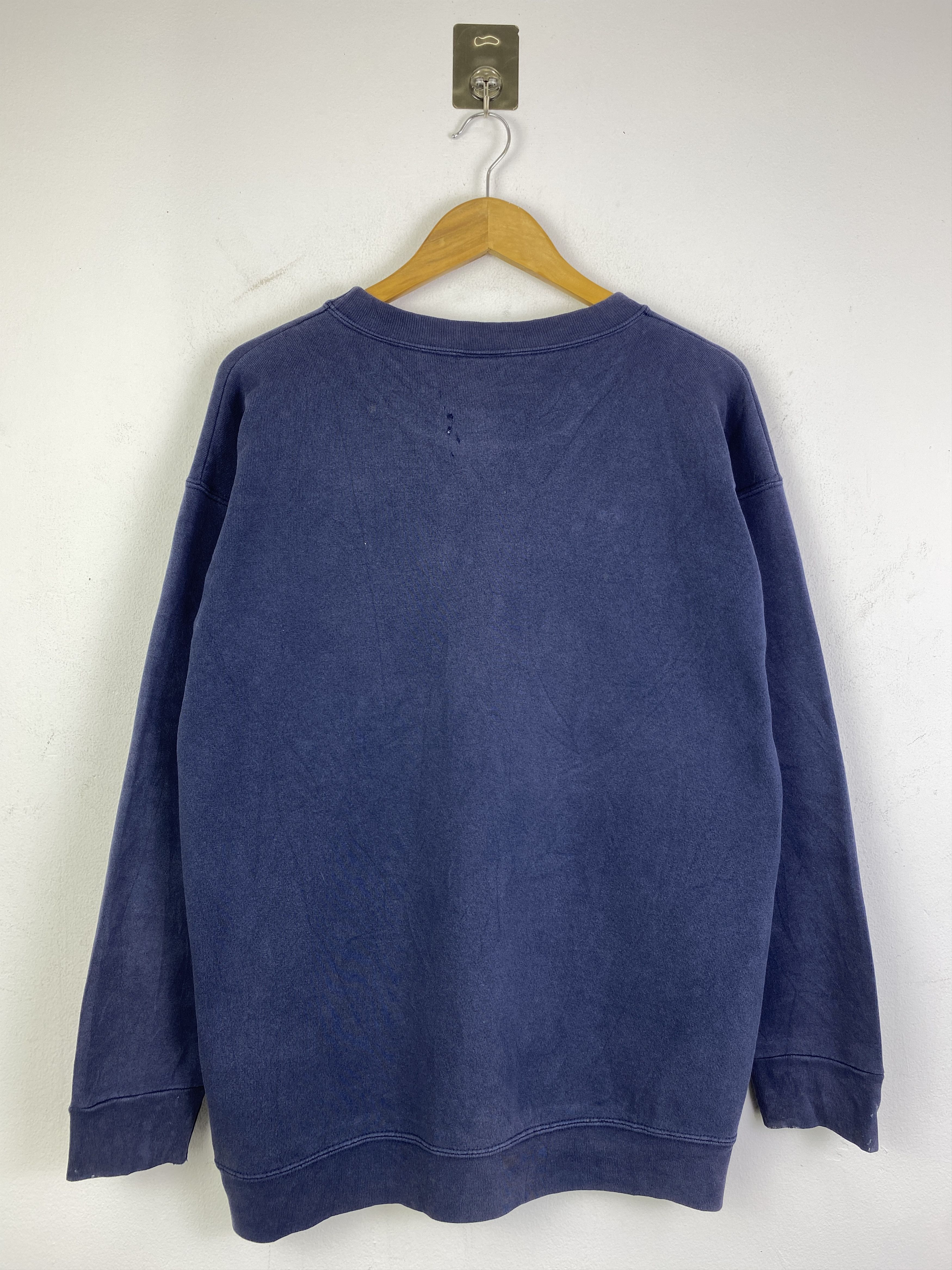 DC Vintage 90s DC Central Logo Pullover Sweatshirt SH0265 Size US M / EU 48-50 / 2 - 3 Thumbnail