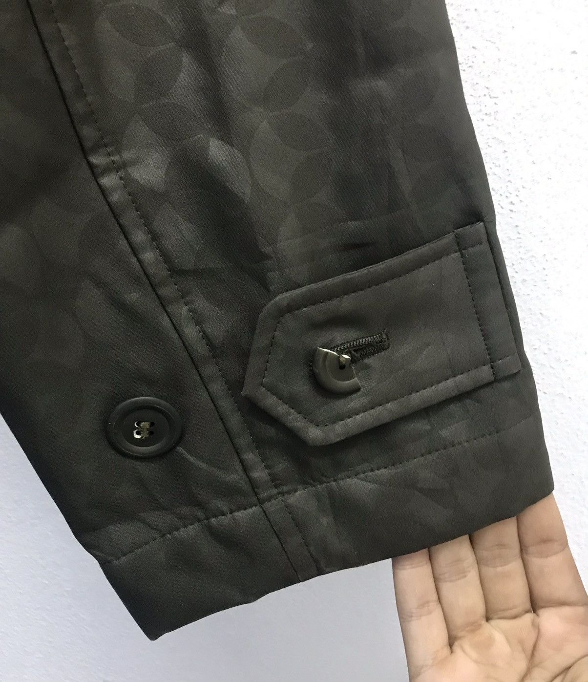 Issey Miyake × Pleats Please Issey Miyake Archive!!!! Issey Miyake Windcoat Long Jacket Monogram Size US M / EU 48-50 / 2 - 8 Thumbnail