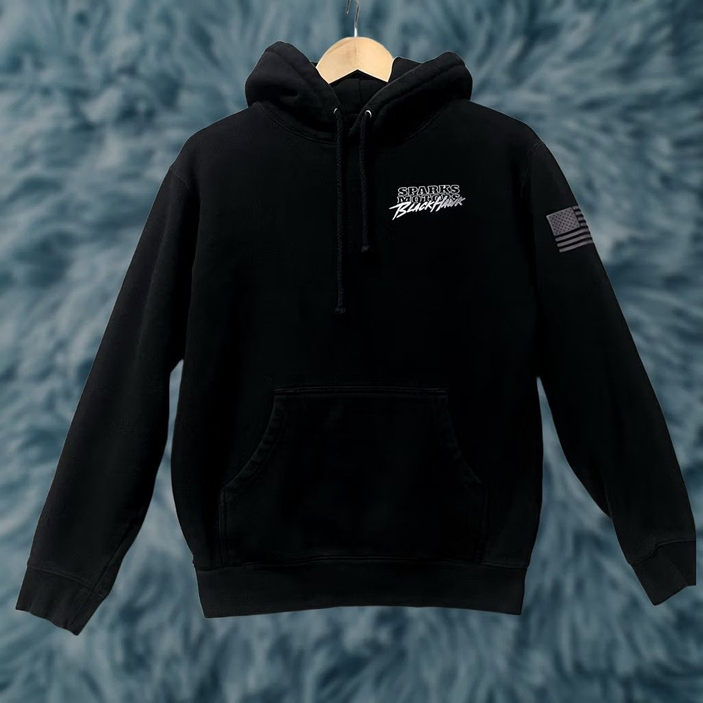 Vintage Independent Black Hoodie Men Small Pullover Hooded Graphic Print Pockets Sweatshirt Crew Neck Size US S / EU 44-46 / 1 - 1 Thumbnail
