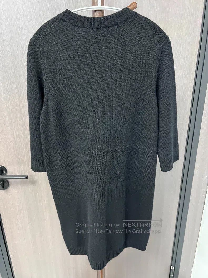 Hermes Hermes Black Cashmere Dress Size XS / US 0-2 / IT 36-38 - 2 Thumbnail
