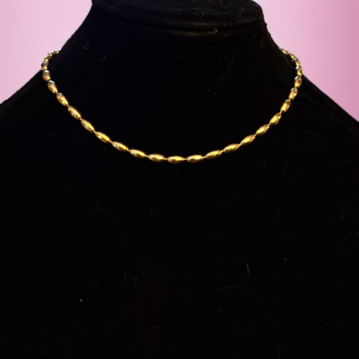 Other × Vintage Vintage Napier gold tone barrel bead necklace Size ONE SIZE - 1 Thumbnail