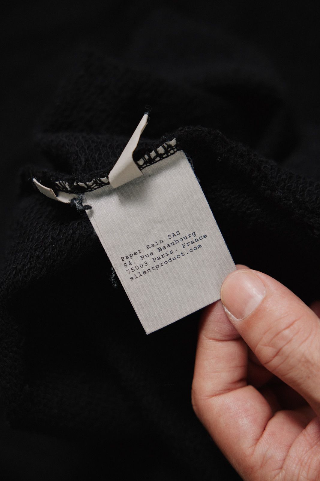 Silent By Damir Doma SILENT by Damir Doma Raw Hem Deconstructed Sweatshirt Size US M / EU 48-50 / 2 - 7 Thumbnail