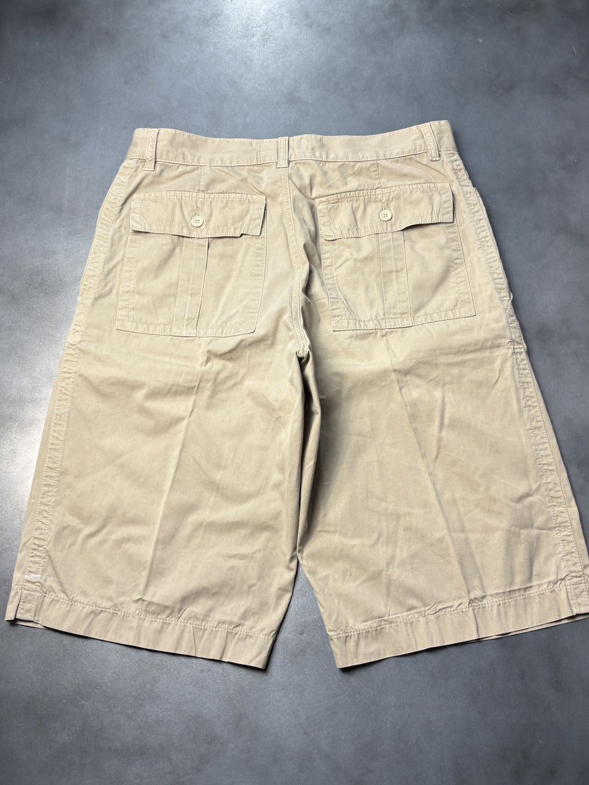 Pal Zileri × Vintage Vintage Pal Zileri Concept Shorts Long Tan Summer Cotton 30 Size US 31 - 13 Thumbnail