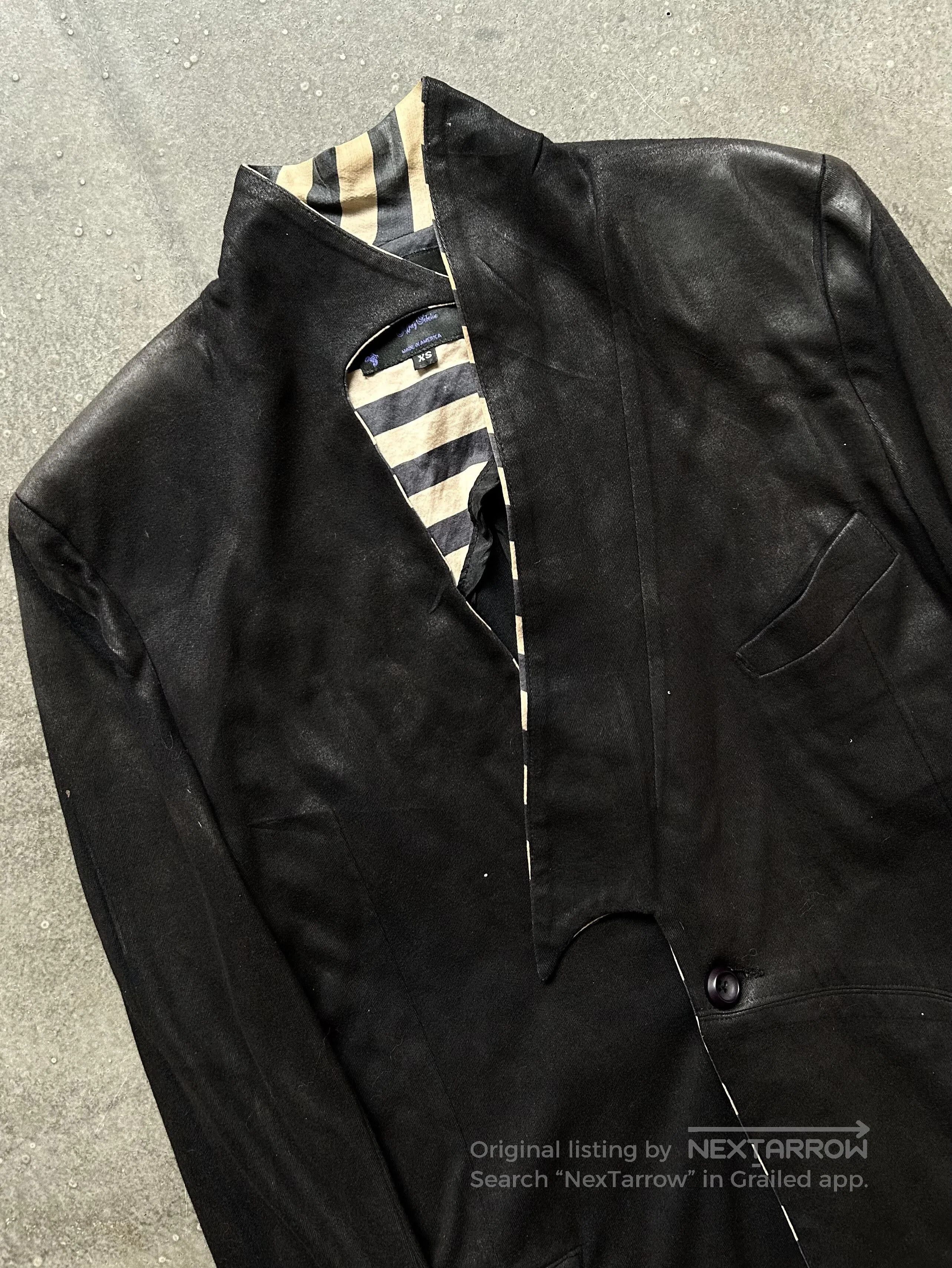 Japanese Brand diamond dogs irregular tailored blazer. Size US M / EU 48-50 / 2 - 3 Thumbnail