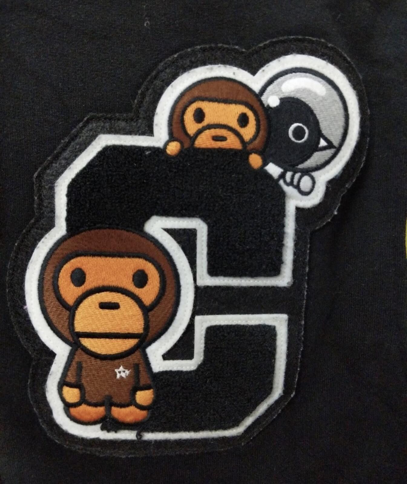Bape BAPE x Chocolate x Baby Milo & Friends Cosmic 3/4 Hoodie XL Size US XL / EU 56 / 4 - 4 Thumbnail