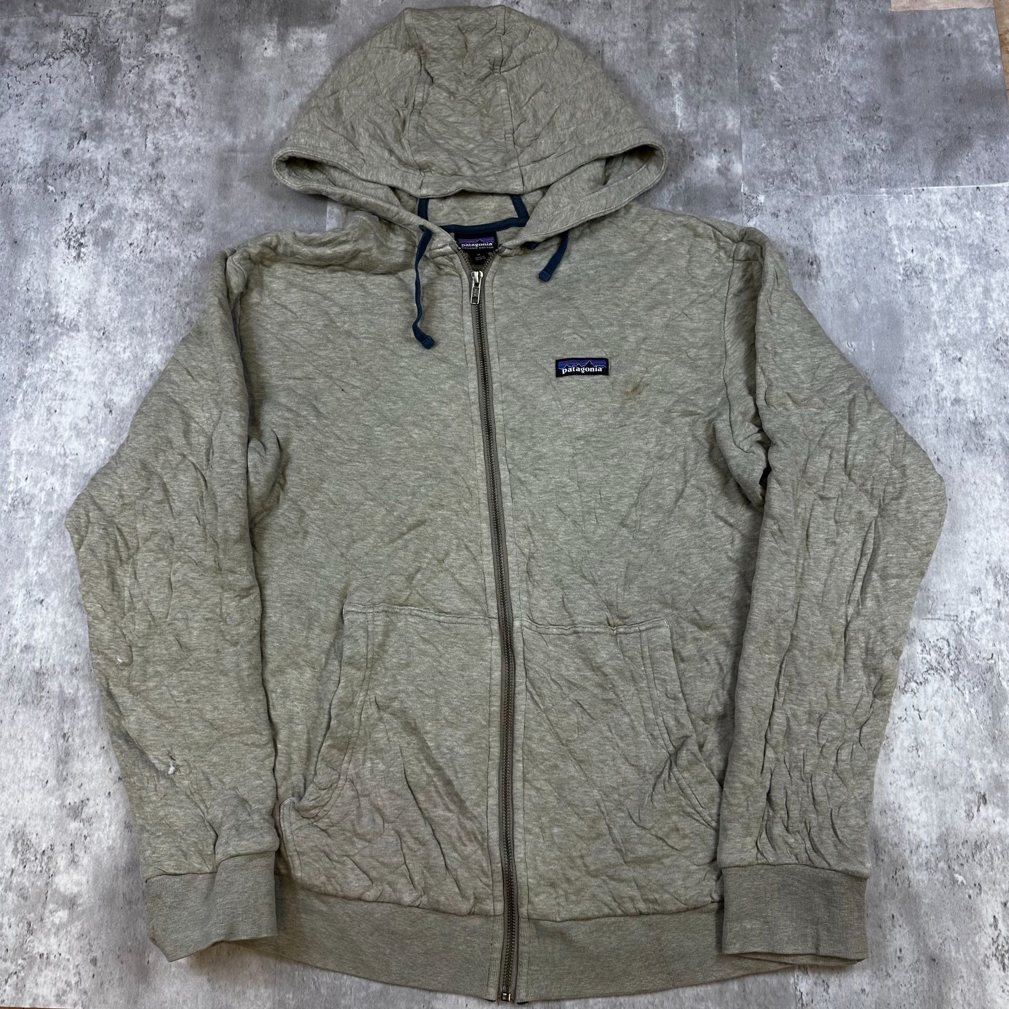 Patagonia Vintage Patagonia Organic Cotton Zip-Up Hoodie (M) Size US M / EU 48-50 / 2 - 1 Thumbnail