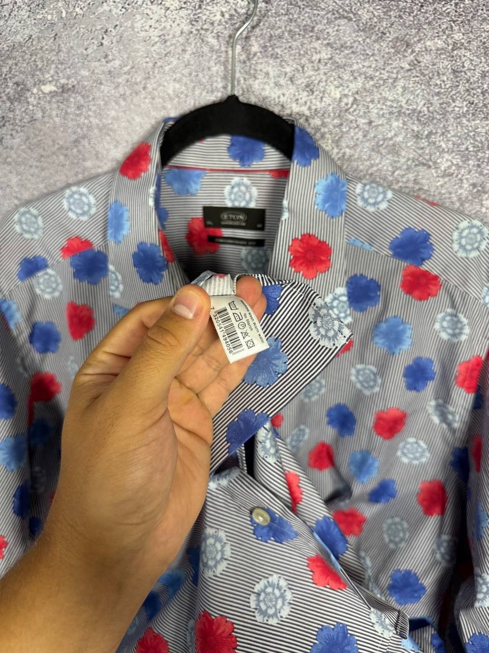 Eton ETON FLOWER FLORAL PRINTED SHIRT BUTTON UP MEN'S Size US XL / EU 56 / 4 - 10 Thumbnail