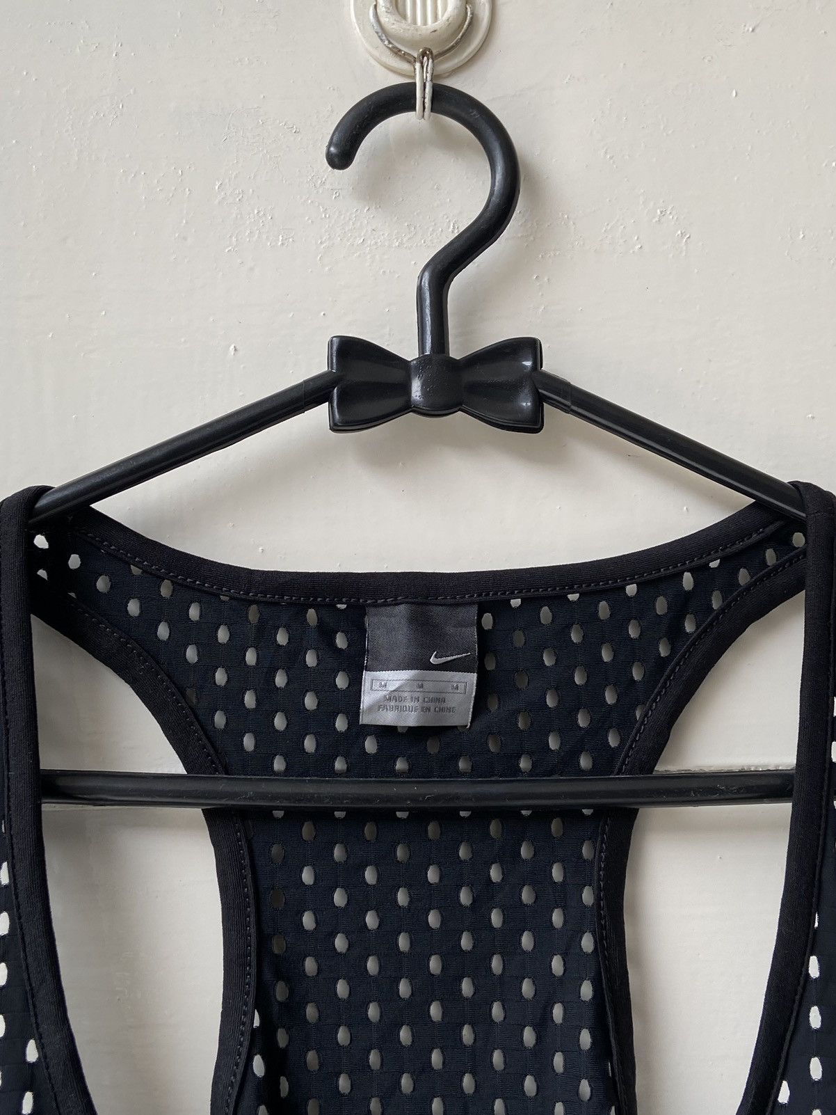Nike NIKE Black Mesh Tank Tops Size US XXS / EU 40 - 5 Thumbnail