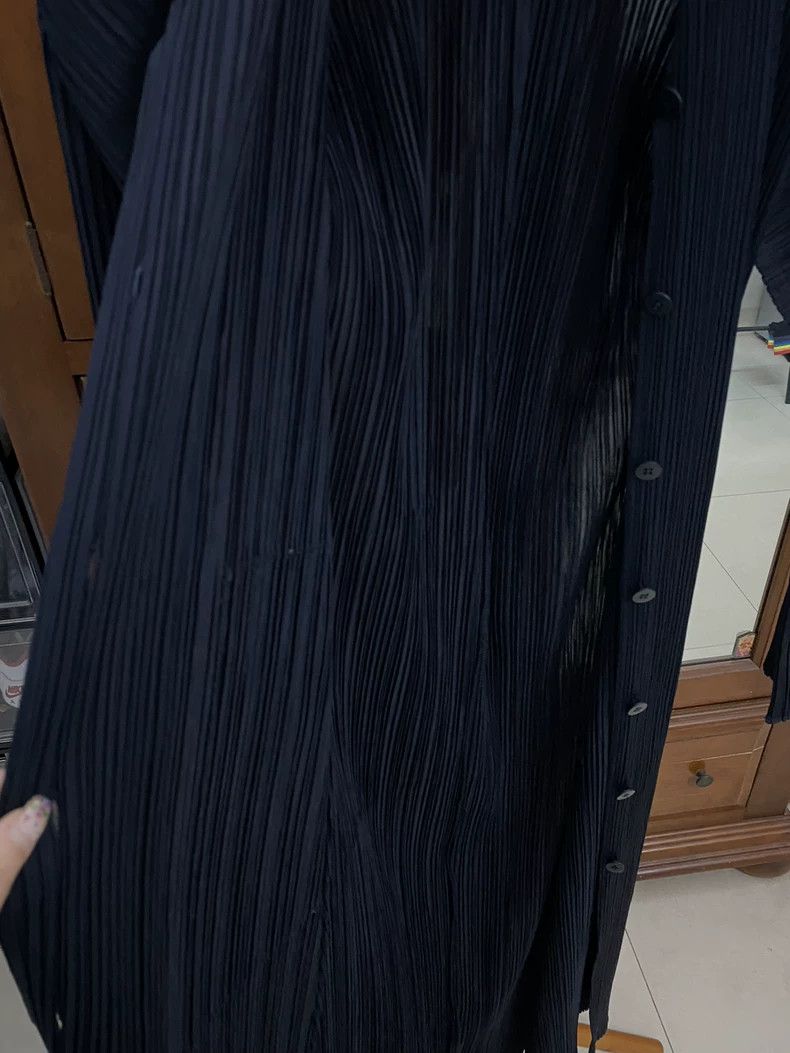 Issey Miyake Issey Miyake Black pleated cardigan Size M / US 6-8 / IT 42-44 - 5 Thumbnail