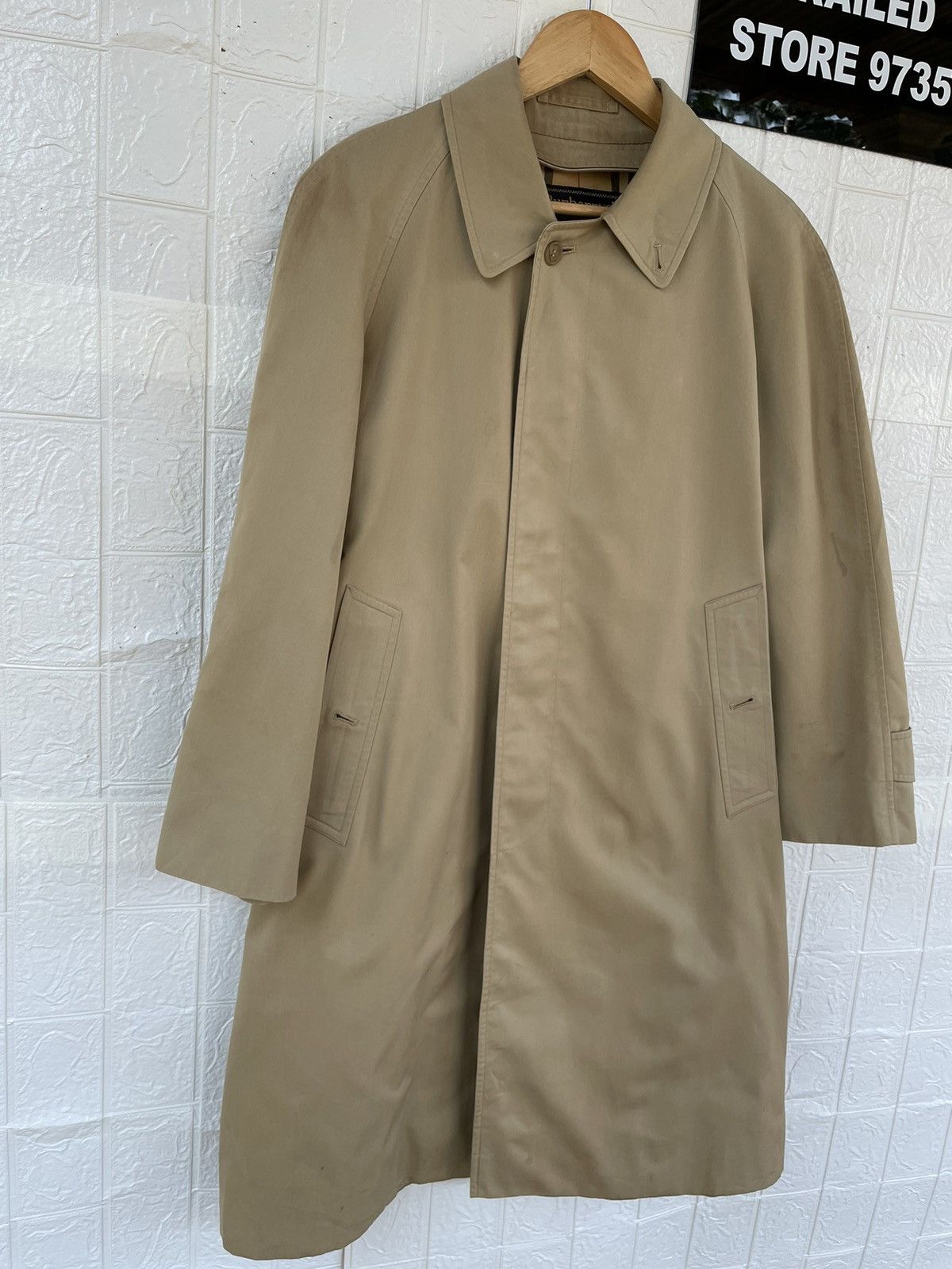 Burberry Japanese Brand Burberry Long Coat/Blazer Size US L / EU 52-54 / 3 - 3 Thumbnail