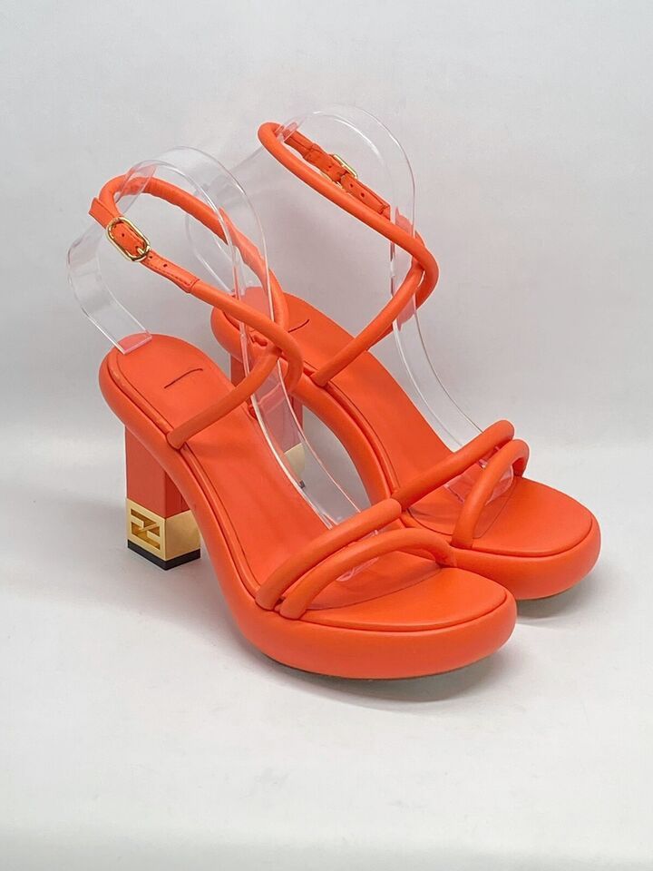 Fendi o1loc1c0824 Sandal in Orange Size US 8 / IT 38 - 2 Thumbnail