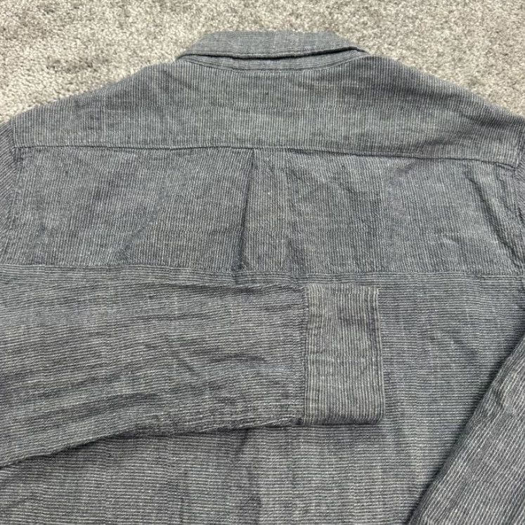 Roark Roark Revival Button-Up Shirt Mens Small Gray Striped Cotton Casual Outdoor Preppy Size US S / EU 44-46 / 1 - 3 Thumbnail
