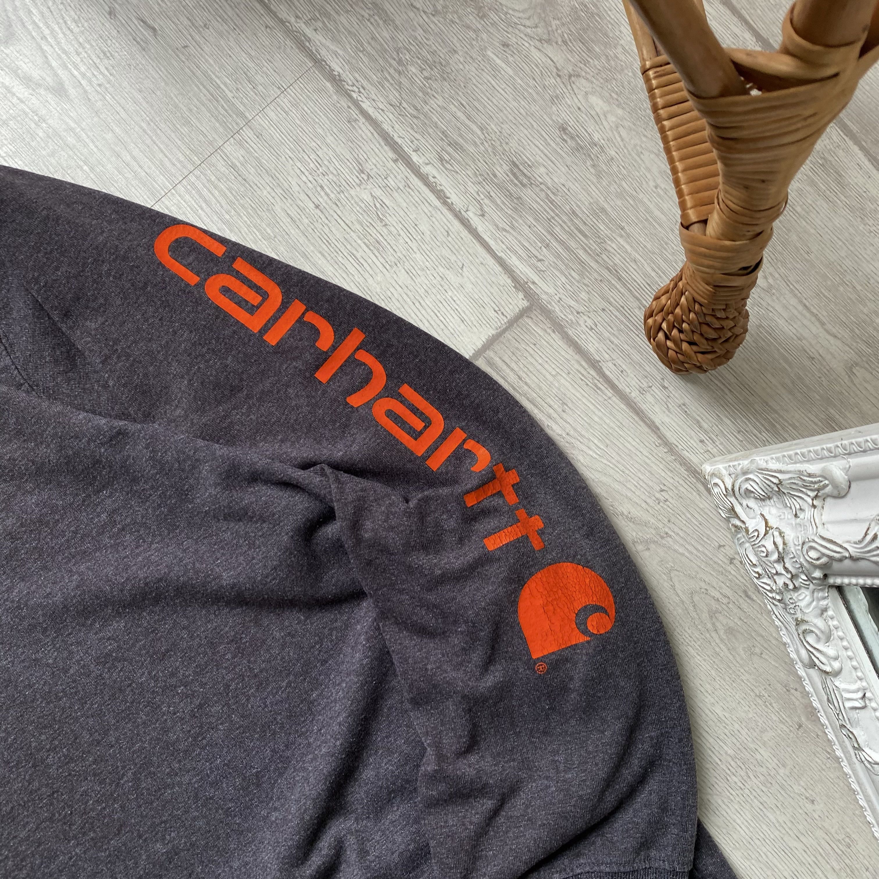 Carhartt Wip 🛠️Vintage 00s Carhartt Longsleeve Big logo skater tee Size US XXL / EU 58 / 5 - 4 Thumbnail